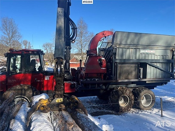 Valmet 890.3 med Erjo 993 Flishugg (2,250,000:- ex moms)