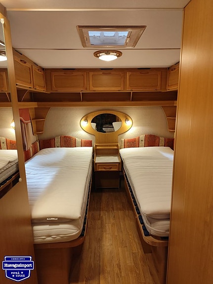 Kabe AMETIST GLE B2 KS Långbädd / Höjd totalvikt / Solcell / Takfläkt