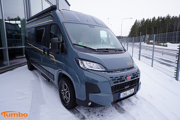 Bürstner B66 Campeo C 600 Automat solcell cykelställ Stone