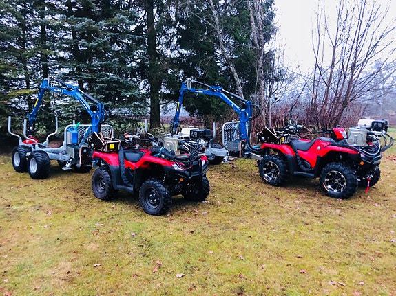 Övrigt Avesta-Vagnen Hydraulisk Timmervagn