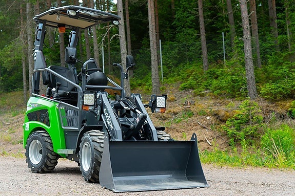 NY! EVERUN ER08E Hjullastare - Kompaktlastare - ELDRIVEN