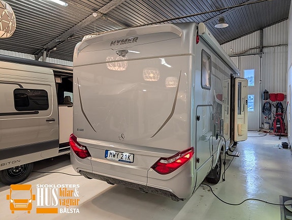 Hymer B 600 MC Mercedes Hydraul.stödben Automat 1 ägare 1391mil 4 of 5