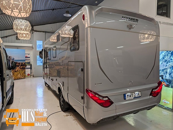 Hymer B 600 MC Mercedes Hydraul.stödben Automat 1 ägare 1391mil 5 of 5