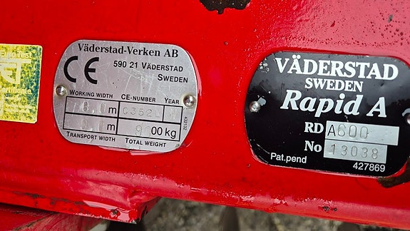 Väderstad såmaskin Rapid RDA 600S 4 of 5