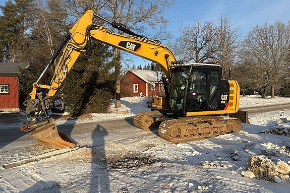 CAT 313FL inkl Skopor och Trimble GPS full 3D
