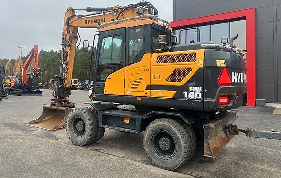 Hyundai HW 140 -2020 ink vagn + gräv system