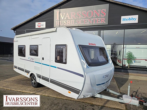 Dethleffs cjoy 460 LE / Enkelsängar / Markis