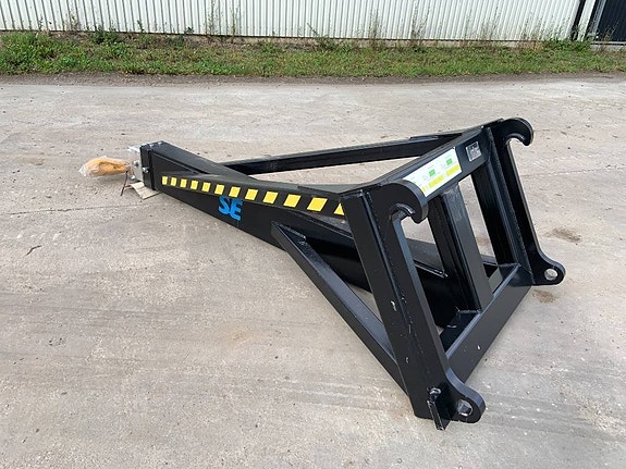 SE Equipment  kranarm 5 tons, St Bm, 3-delad