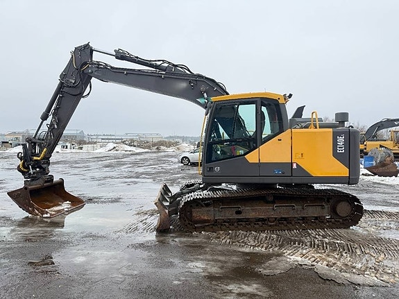 Volvo EC 140 EL Rototilt Dieselvärmare C-Smörj Blad