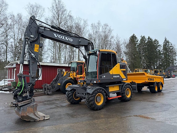 Volvo EWR150E Rototilt C-Smörj Värmare Steg5 Cdc Humus Vagn