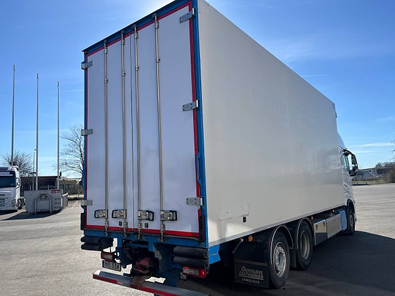 Volvo FH 460 I-Shift 6x2 LNG Kylbil Dubbla lastplan Skåpbil 4 of 6