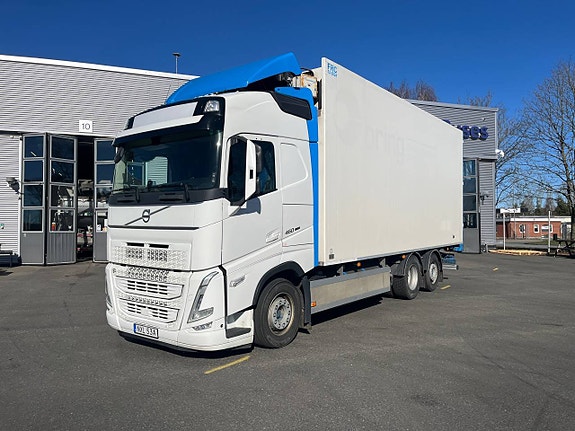 Volvo FH 460 I-Shift 6x2 LNG Kylbil Dubbla lastplan Skåpbil
