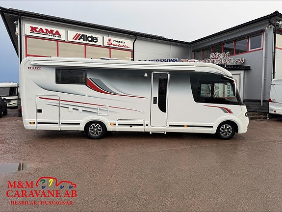 Kabe Travel Master CRL 810 LQB Hydr Stödben, AC, Solcell, Inverter