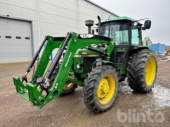 Traktor John Deere 2650 4WD - 2 redskap