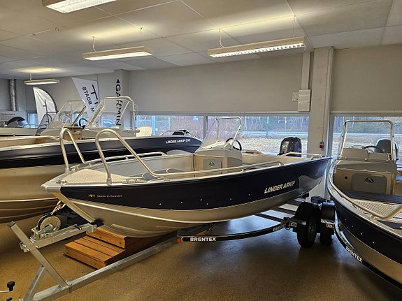 Linder 460 Arkip , Yamaha F50 + 80 km trailer