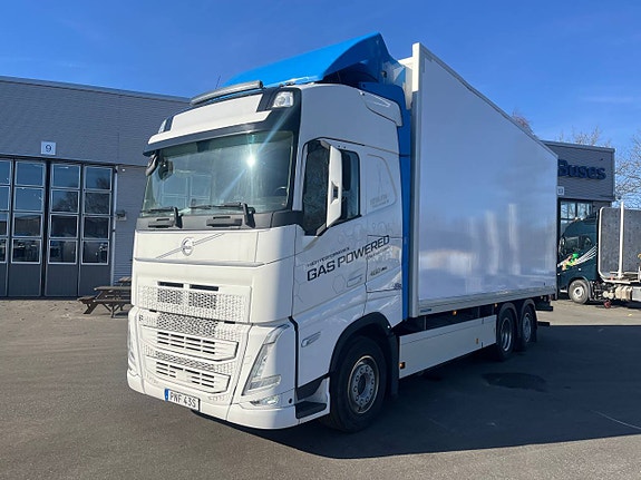 Volvo FH 460 I-Shift 6x2 LNG Kylbil Skåpbil