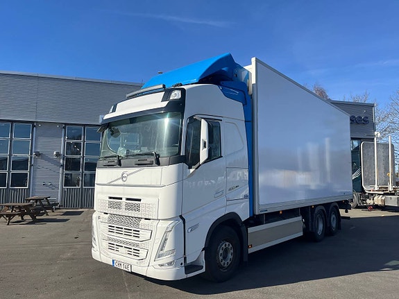 Volvo FH 460 I-Shift 6x2 LNG Kylbil Skåpbil Lastbil