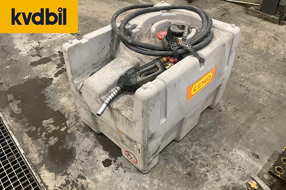 Utrustning Tank, lampor & stödben