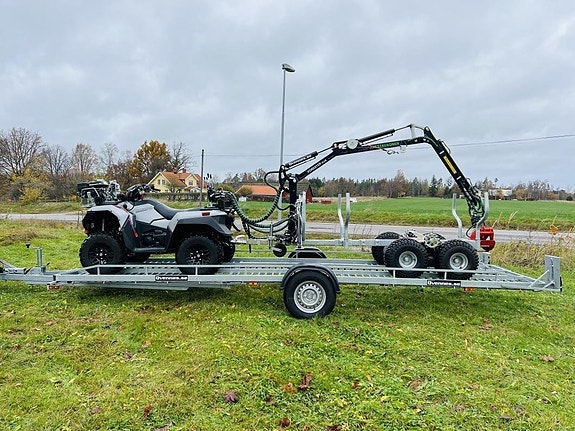 Transportsläp för miniskotare ATV 1800kg