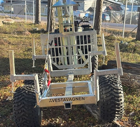 AvestaVagnen ATV-Vagn Woodman Elvinschvagn 2 of 4