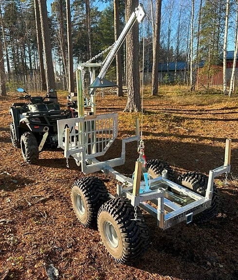 AvestaVagnen ATV-Vagn Woodman Elvinschvagn