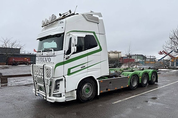 Volvo FH 16 8*4, 750HK, Globetrotter, Schaktflak tillägg