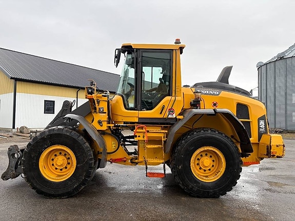 Volvo L60H lastmaskin, spakstyrning, steg 5 motor