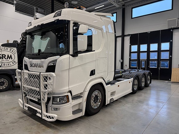 Scania R590 Tridem Lastväxlare Joab 24T nyskick
