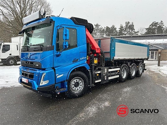 Volvo FMX 540 8x4 Palfinger Tip/kran
