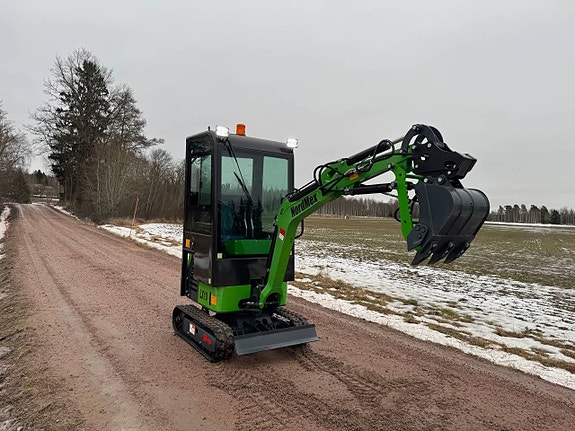 NordMex LX10 Minigrävare 10hp | Fullutrustad | CE & Euro 5 4 of 12
