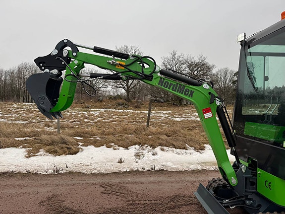NordMex LX10 Minigrävare 10hp | Fullutrustad | CE & Euro 5 6 of 12