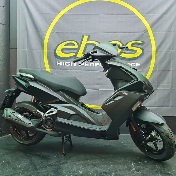 Drax Drax Rough EFI 45km/h Mattsvart Euro5