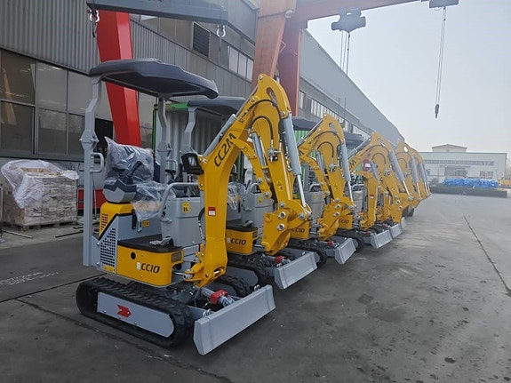 CC2M CC12 minigrävare,3cyl Yanmar,S30, joystick & bomsväng