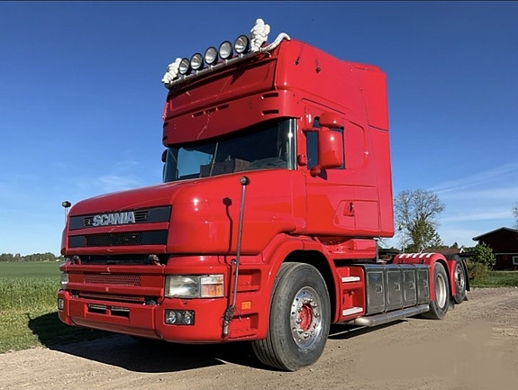 Scania T 144 Dragbil