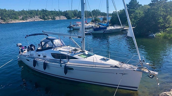 Jeanneau Sun Odeyssey 39 DS-2007 Akterbog och bogpropp