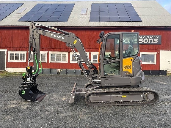 Volvo ECR50F Steelwrist X04 Grip Skopor NY