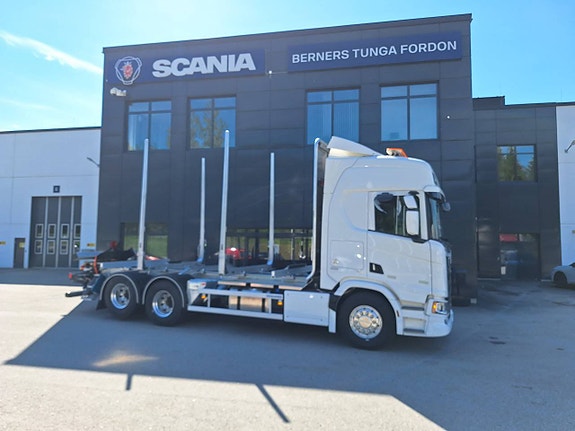 Ny Scania 660 Timmerbil med OP Höglunds rede 2 of 8