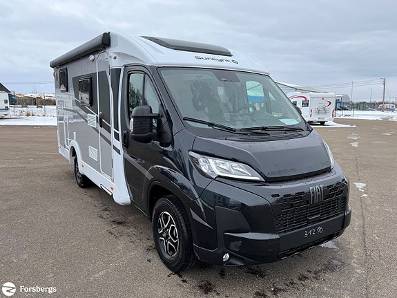 Sunlight Van V 66 Adventure Limited Edition! (FP) svart chassi och silversida