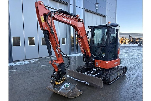 Kubota U 36-4 rotortilt 3 skopor grip