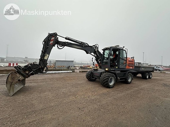 Atlas 160 W Swedish Edition med vagn