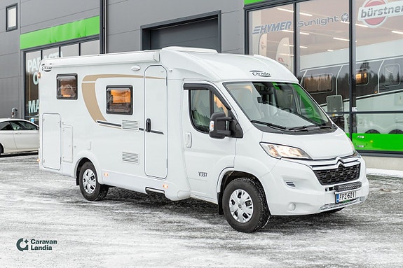 Carado V337 2.0 BlueHDi 160hk ** TRUMA GAS/EL, LÅNGBÄDD, MARKIS **