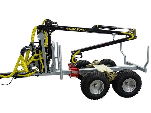 Hydraul styrd Griplastarvagn 450 ATV | UTV