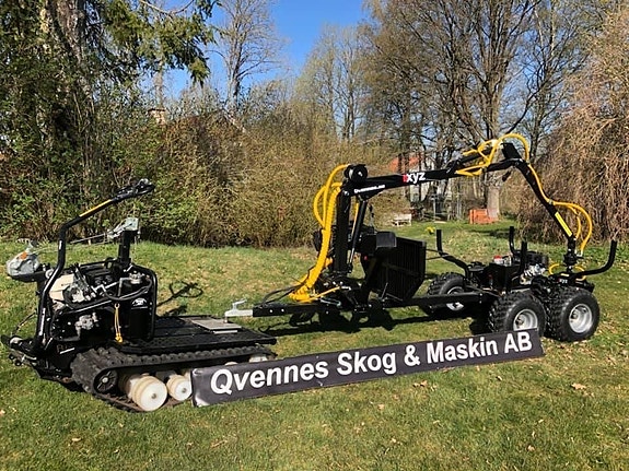 Kampanj Atv-Vagn XYZ320 Hydraulisk Timmervagn 2 of 12