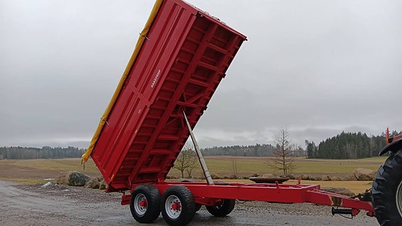 Spannmålskärra 16 tons Baastrup