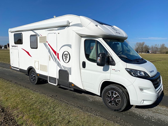 Elnagh Baron 73 Långbäddar/ Taksäng/ Garage/ 3500kg