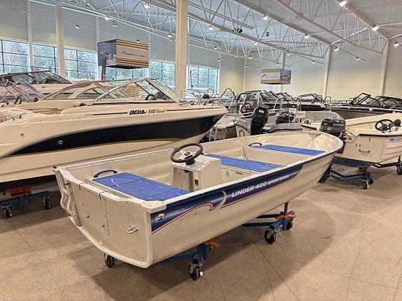 Fin Linder 400 SM med styrpulpet! 2014