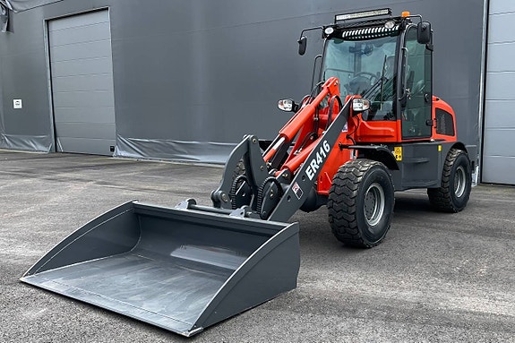 Ny Everun ER416 Pro hjullastare / lastmaskin