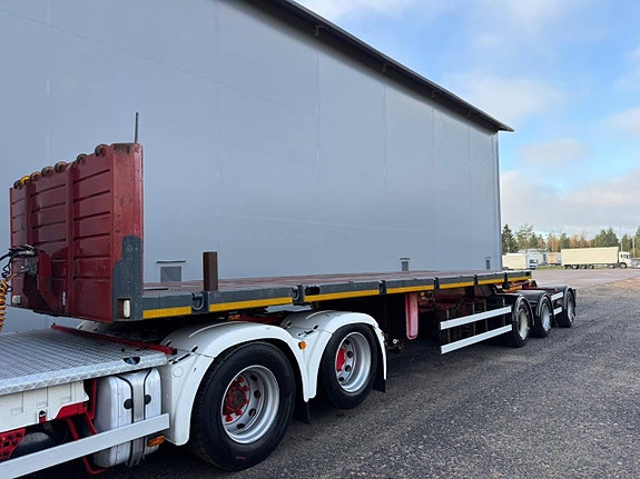 GT-Trailer 3-axlig tvillinghjul B-link
