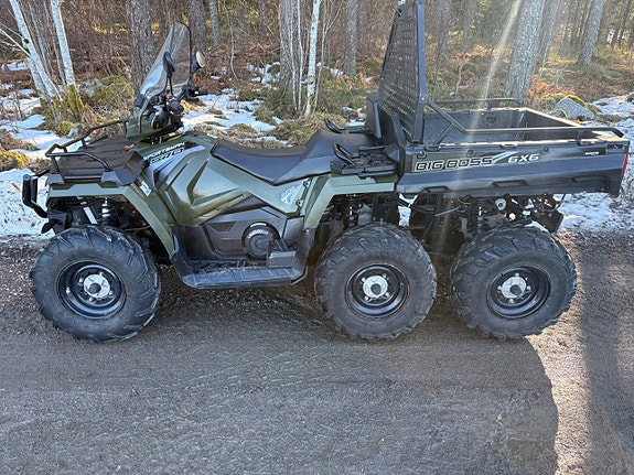 Polaris Big Boss 6x6 / Momsad / Vinschar / Frakt / Finans