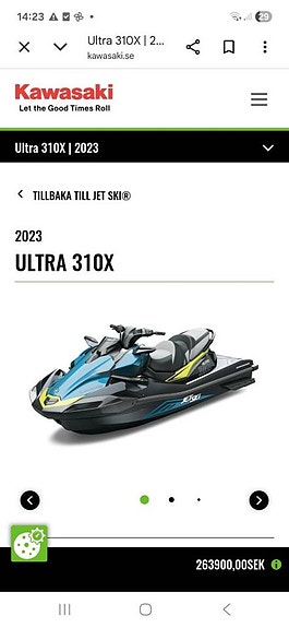 Kawasaki Ultra 310 x  NY